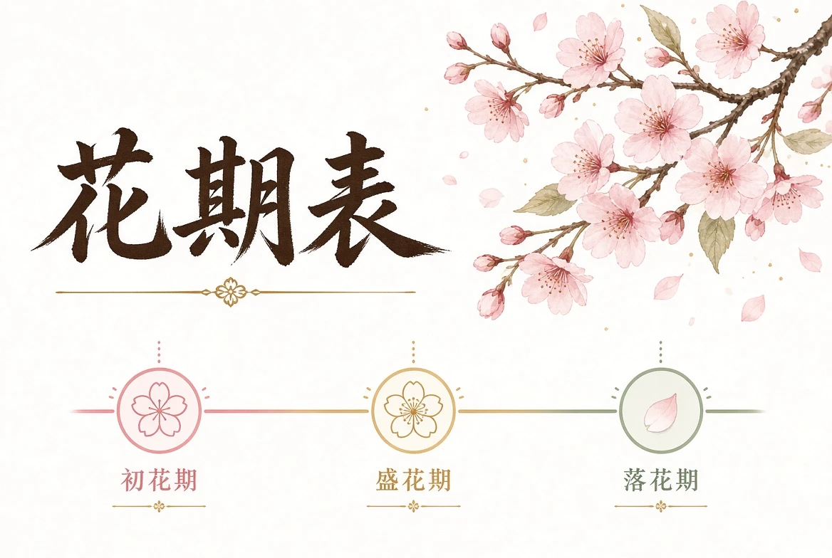 花期表栏目图