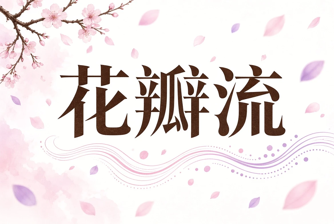 花瓣流栏目图